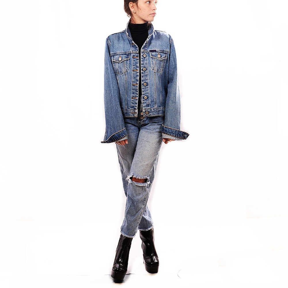 Vintage 90s Polo Ralph Lauren Denim Jacket.